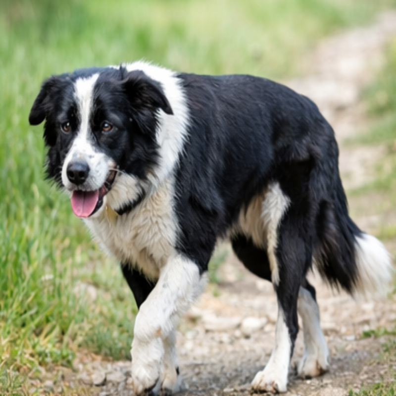 Limping dog